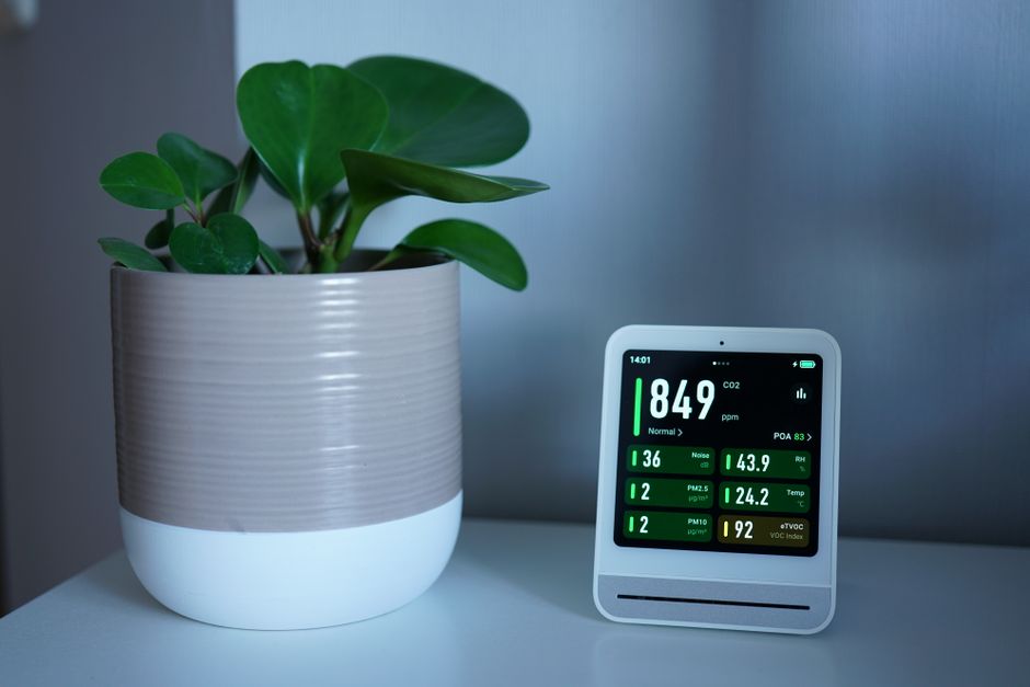 Purificateur d'air capteurs de qualit&eacute; d'air